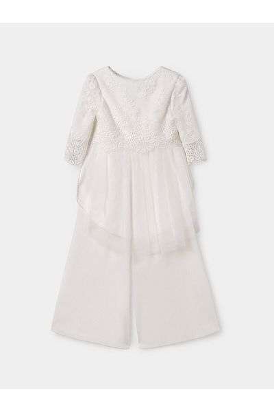 Abel & Lula abel lula Girl Jumpsuit 5258 White