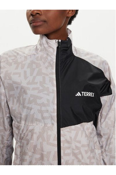 adidas Jachetă de alergare pentru femei IW9245 Ecru