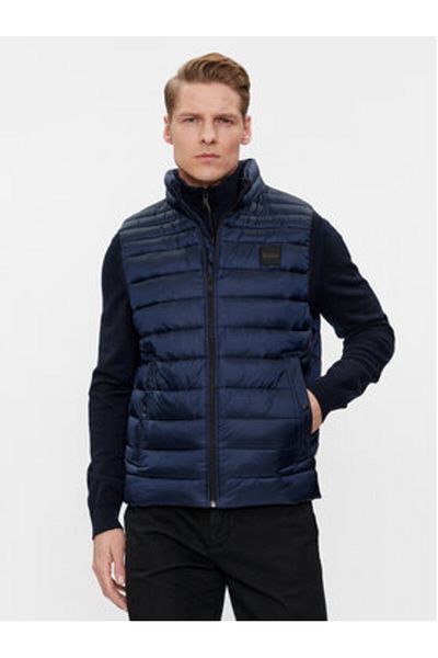BOSS Men's Vest 50505255 Navy Blue
