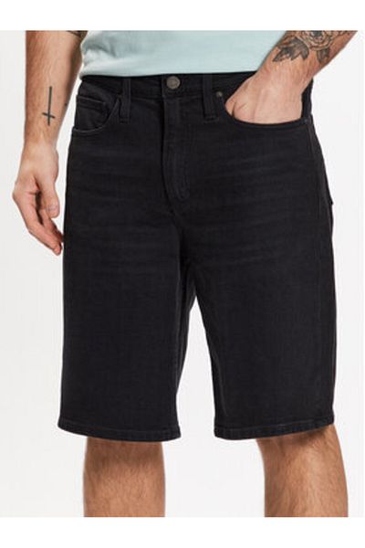 Calvin Klein Pantaloni scurți din denim pentru bărbați Calvin Klein K10K110993 Negri