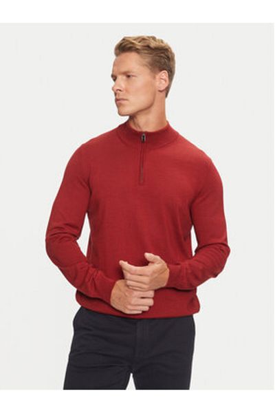 BOSS Men's Sweater 50528300 Red