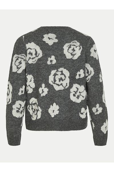 VILA vila Women's Sweater 14099841 Gray