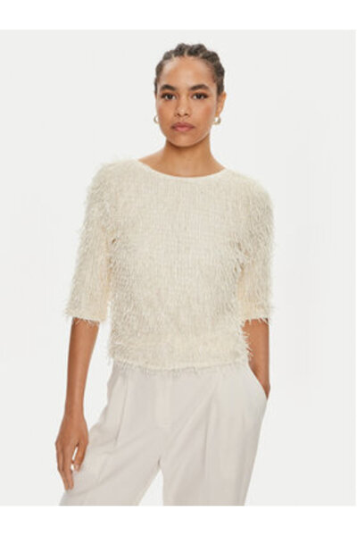 Bruuns Bazaar Bluză de damă BBW3960 Ecru
