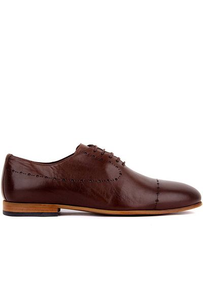 SailLakers - Brown Leather Men's Casual Shoes
