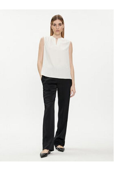 Calvin Klein Women's Blouse K20K207063 Ecru