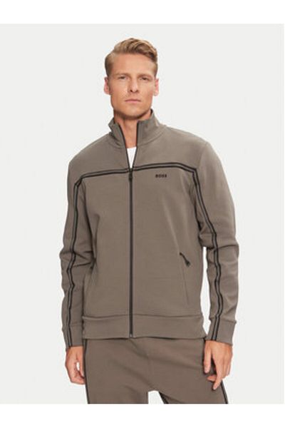 BOSS Mens Sweatshirt 50523896 Gray