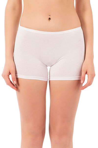 ÖZKAN underwear Özkan 0412 3 Pack Γυναικεία Lycra 95% βαμβακερή μονόζέρσεϊ εύκαμπτα άνετα κολάν μπόξερ