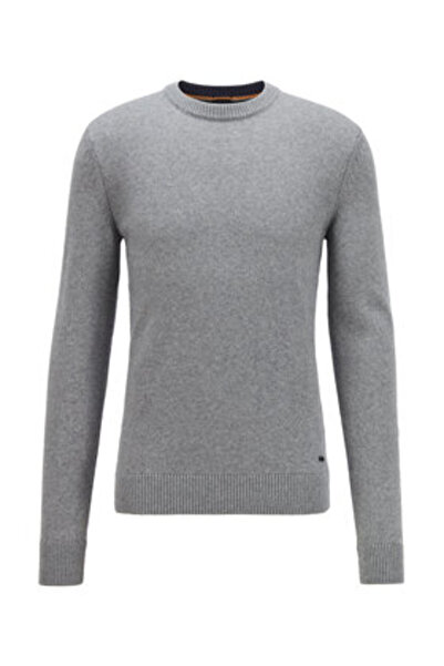 BOSS Men's Sweater 50434315 Gray