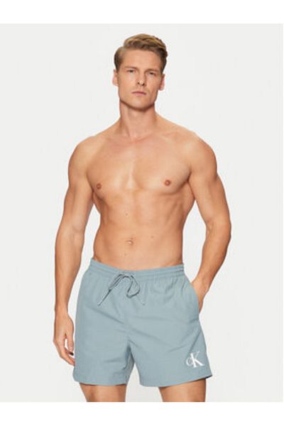 Calvin Klein Calvin Klein Costume de baie Pantaloni scurți de baie pentru bărbați KM0KM01161 Verde
