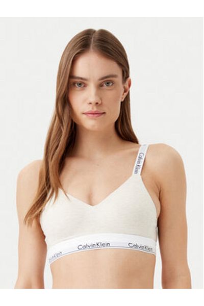 Calvin Klein Sutien fără armătură pentru femei 000QF7059E bej