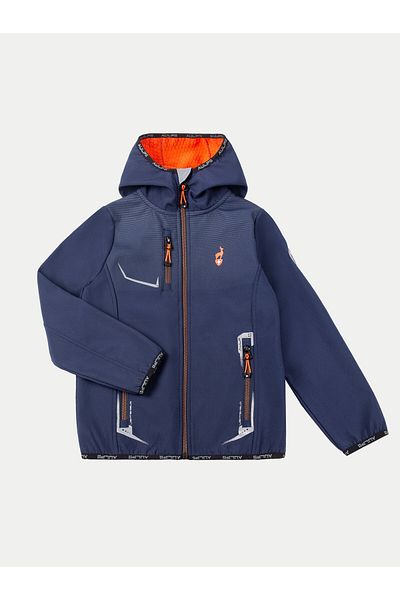 Aulp Jachetă Softshell SARIO K pentru băieți, bleumarin