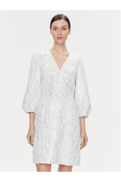 Bruuns Bazaar Rochie de cocktail pentru femei BBW3661 albă