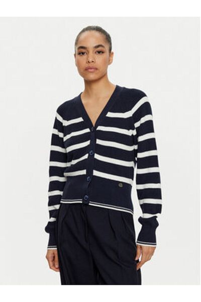 U.S. Polo Assn. us polo assn Women's Cardigan WUP0806 Navy Blue