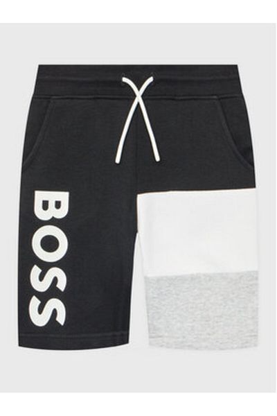 BOSS Boy Sports Shorts J24826 Black