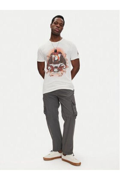 Brave Soul Tricou bărbătesc MTS-149DYLAN ecru