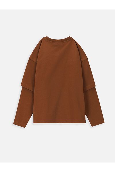 Coccodrillo Boy Blouse ZC3143102ATK Brown