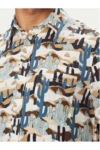 Blend Cămașă bărbătească 20718430 Colorată