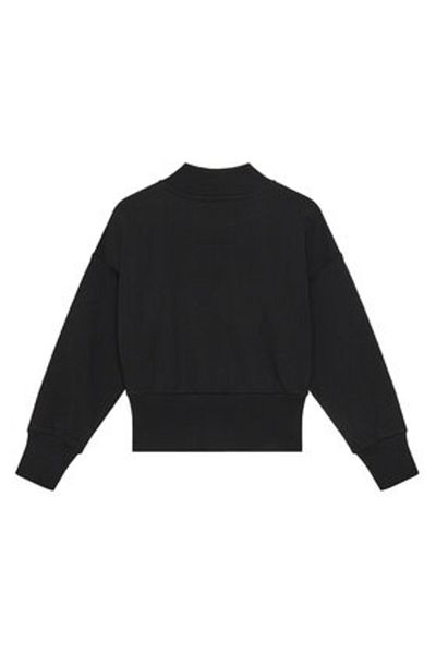 BALMAIN Girl Sweatshirt BV4A90-Z0081 Black