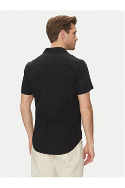 Blend Cămașă bărbătească 20717866 Neagră
