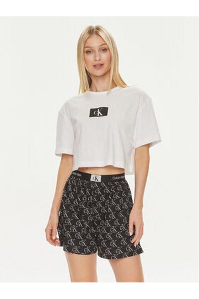 Calvin Klein Lenjerie intimă Pijamale pentru femei 000QS7180E Albastru marin