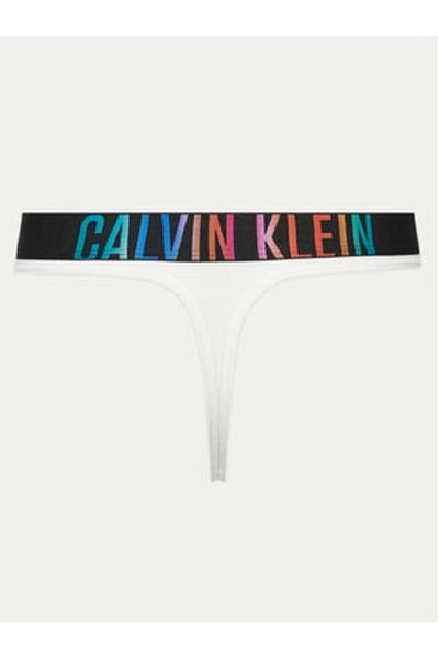 Calvin Klein Lenjerie intimă Calvin Klein Tanga pentru femei 000QF7833E Alb