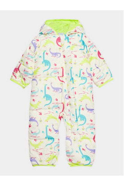 Columbia Salopetă de iarnă unisex pentru copii 1516331192 Alb