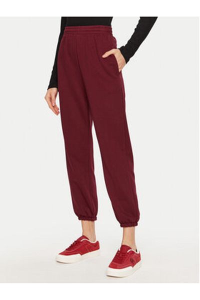 Vicolo Women's Sweatpants TS0553 Burgundy
