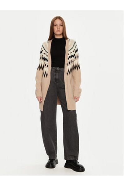 Brave Soul Cardigan de damă LKC-555FAROEA bej
