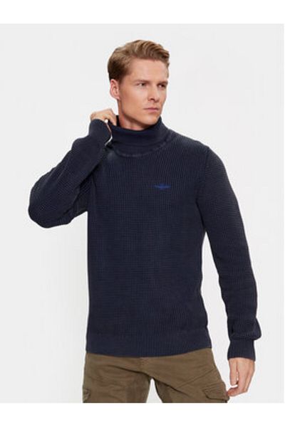 Aeronautica Militare Golf pentru bărbați 232MA1451L512 Albastru marin