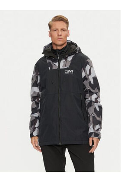 COLOURWEAR Men's Ski Jacket 7010295C9600 Black, Grey