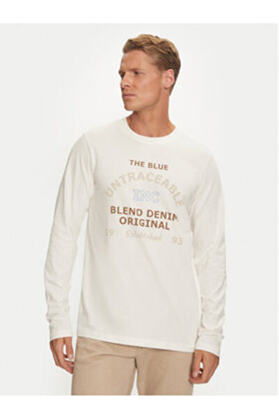 Blend Men's Longsleeve 20717833 Ecru