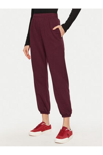 Vicolo Women's Sweatpants TS0553 Burgundy