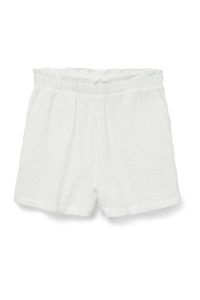 Vero Moda Women's Fabric Shorts 10279687 White