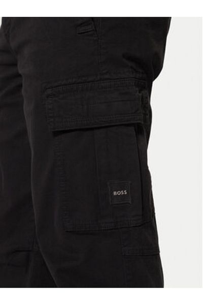 BOSS Men's Fabric Trousers 50523149 Black
