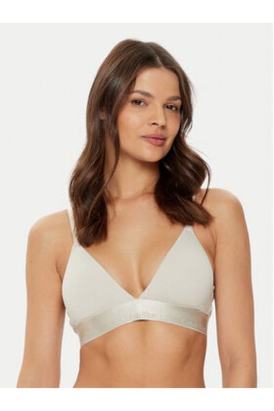 Calvin Klein Sutien tip bralette pentru femei 000QF7994E bej