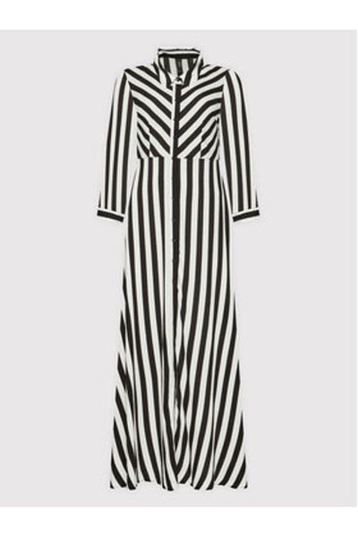YAS Women's Shirt Dress 26022663 White, Black