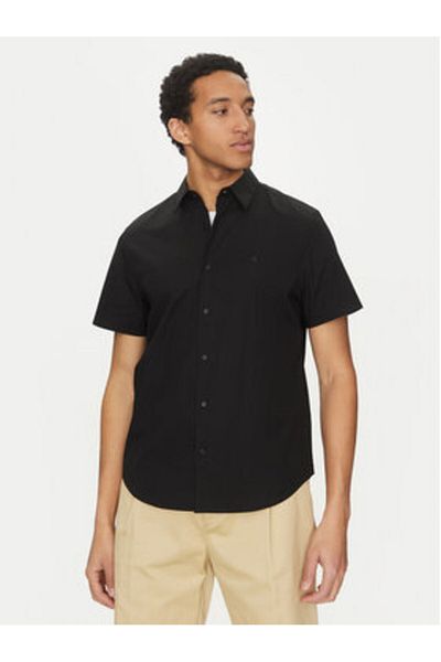 Calvin Klein Cămașă bărbătească LV04LB125G Neagră