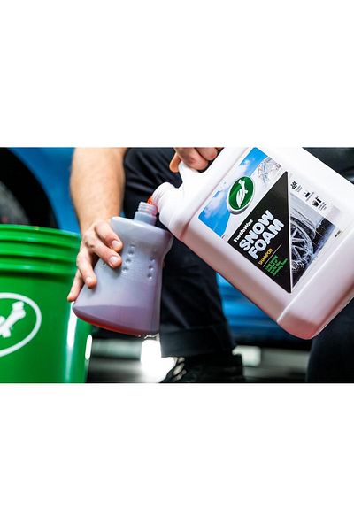 Turtle Wax Snow Foam Car Shampoo 5l (2 PCS) – Heavy Duty Foam Cleaner, Cherry Scent, Safe For All Paints