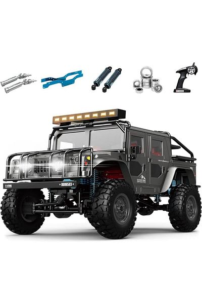 Generic شاحنة RC Rock Crawler RC بمقياس 1:12، سيارة دفع رباعي للتحكم عن بعد، شاحنة RC للطرق الوعرة، نموذج RTR للتسلق