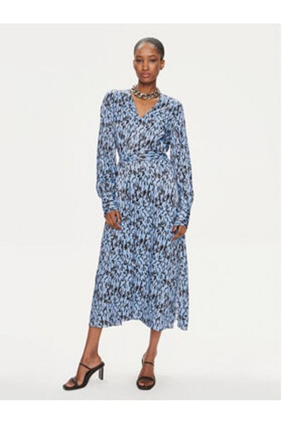 Karen by Simonsen Rochie cămașă pentru femei 10104885 albastră