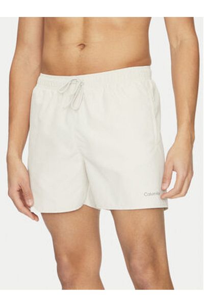 Calvin Klein swimwear Men's Set of 2 pairs of swim shorts KM0KM01165 Beige, Black