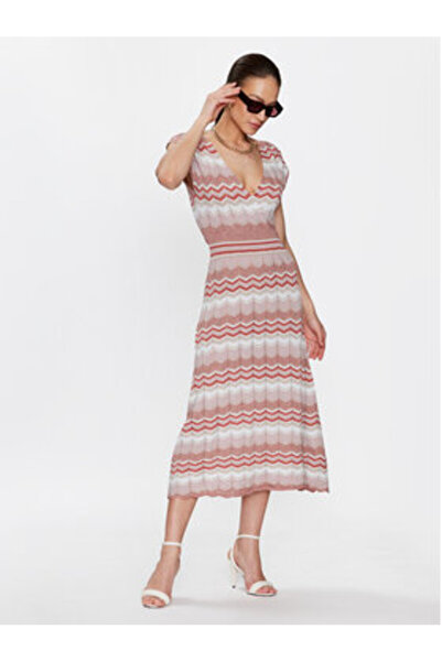 Morgan Women's Knitted Dress 231-RMFENY Pink