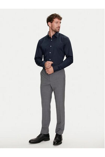 BOSS Cămașă bărbătească 50512652 bleumarin