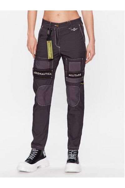 Aeronautica Militare Men's fabric trousers 231PA1532DCT2987 Gray