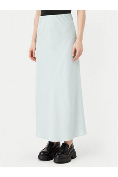 PIECES Women's Midi Skirt 17116541 Sky Blue