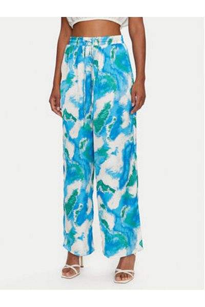 Vero Moda Pantaloni din material textil pentru femei 10326475 Albastru