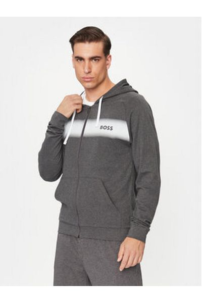 BOSS Mens Sweatshirt 50503065 Gray
