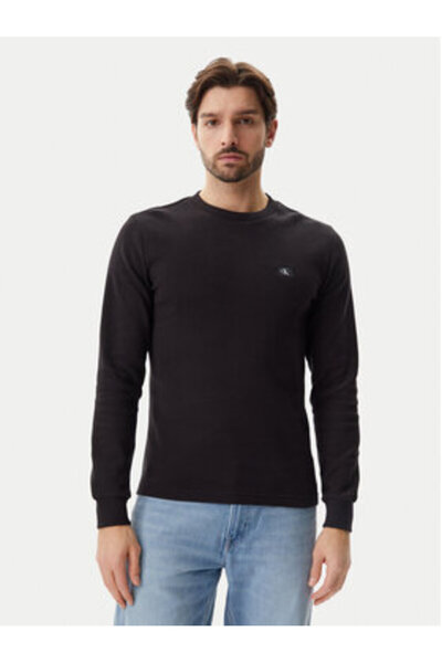 Calvin Klein Jeans Ανδρικό Μακρυμάνικο J30J327117 Μαύρο