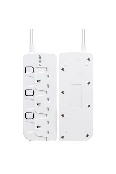 VEA Yamatik Ve-Beta103 2 Meter a Class 3 Separate Switched British Socket Thermal Current Protected Group Socket