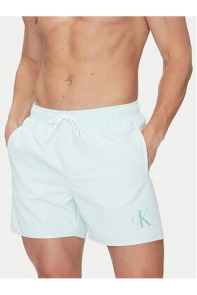 Calvin Klein swimwear Men's Swim Shorts KM0KM01101 Green